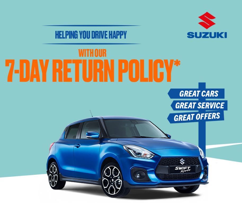 Suzuki 7 Day Returns